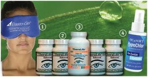 Diet and TheraLife for dry eye relief