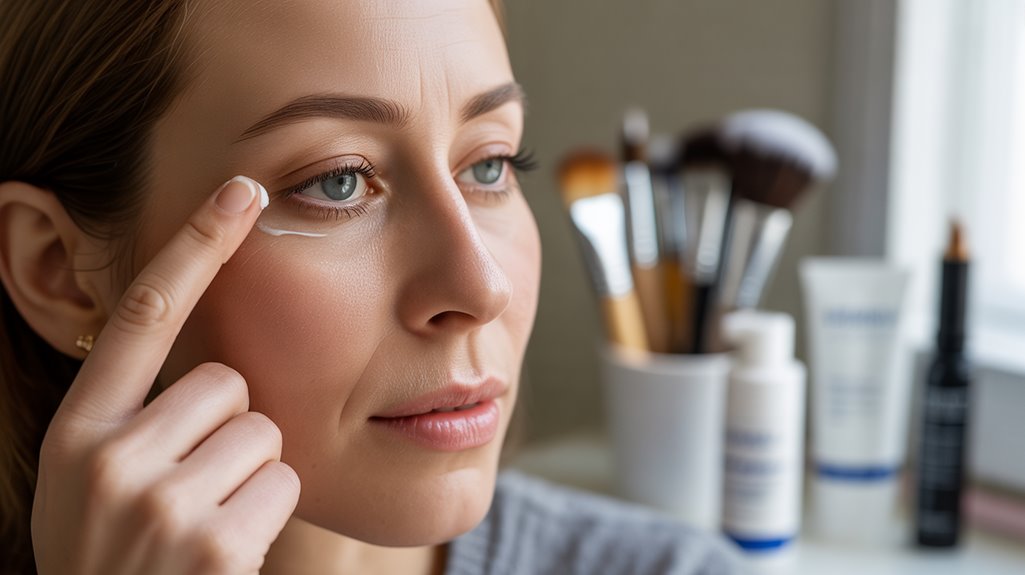 avoid heavy eyelid barriers