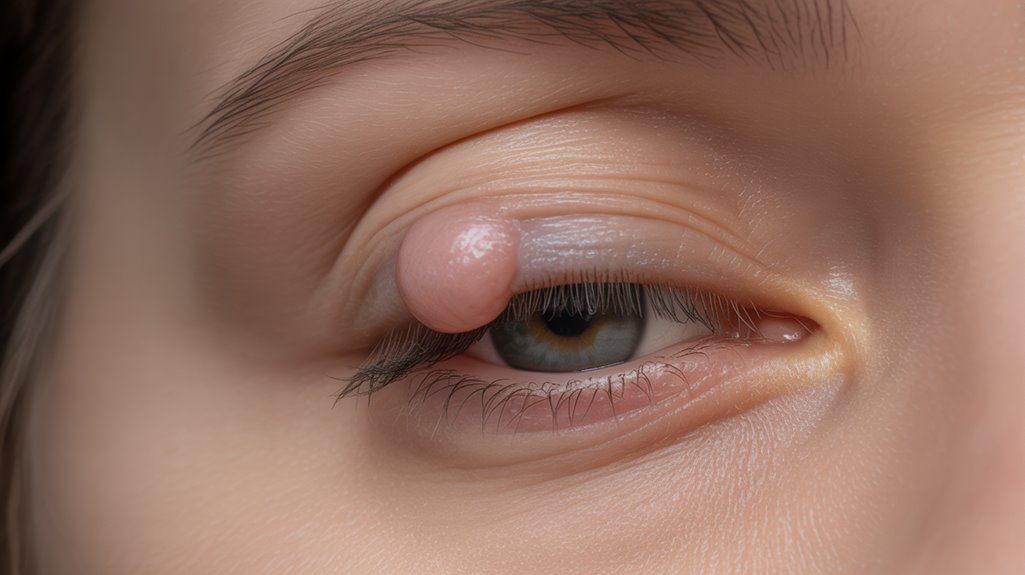 Amazing Chalazion Healing - 4 Stages 5 chalazion growth cessation phase