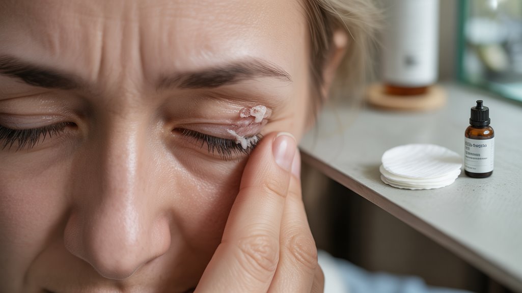 chronic eyelid inflammation management