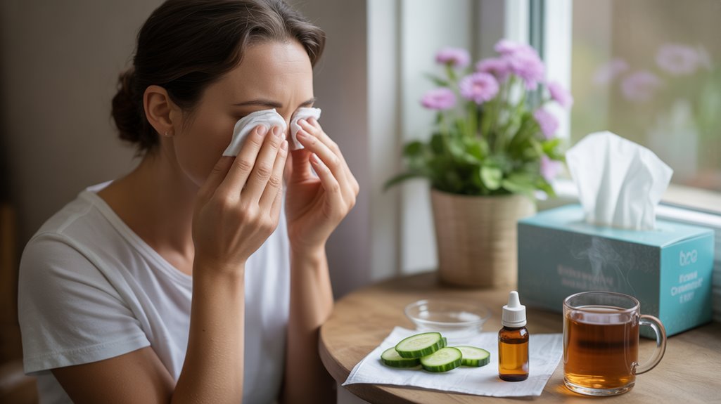 Stop Watery Eyes at Home With Effective Remedies 4 common causes of tearing