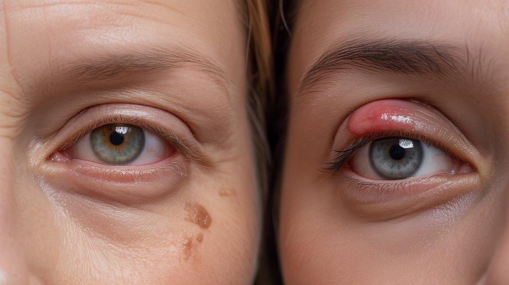 distinct triggers for blepharitis