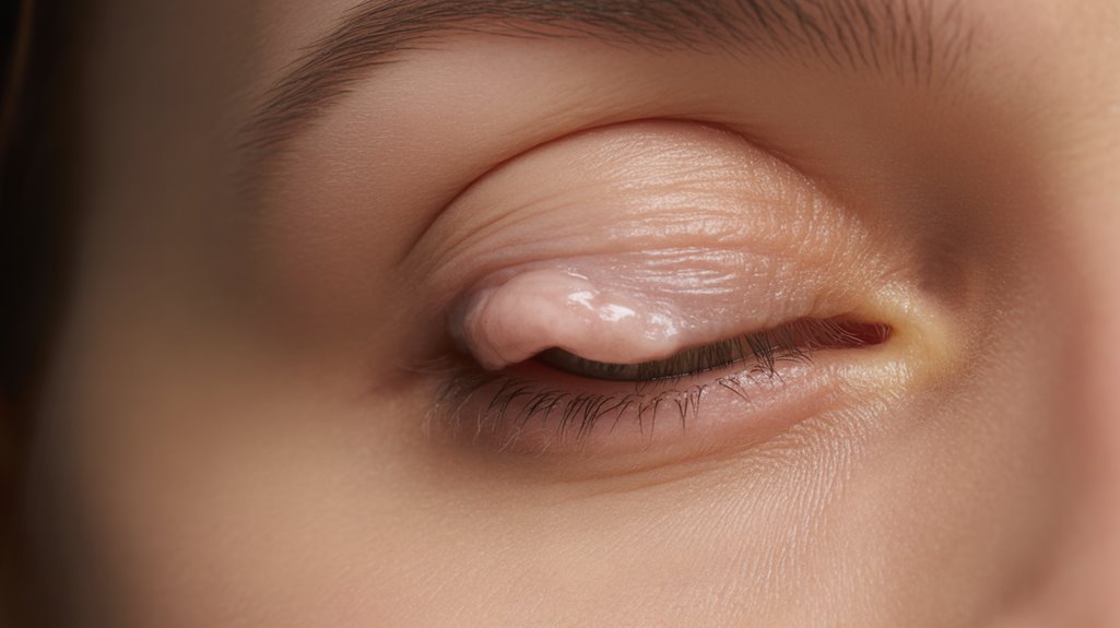 Amazing Chalazion Healing - 4 Stages 6 gradual chalazion swelling reduction