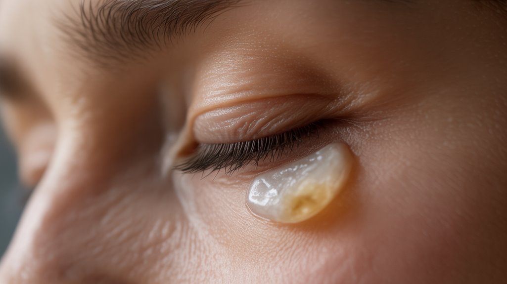 normal eye discharge hygiene