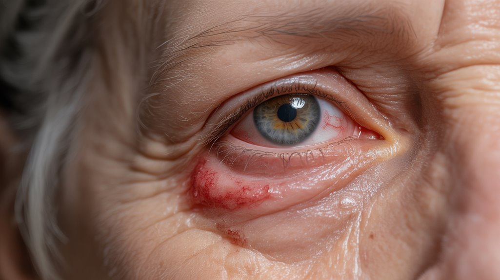 ocular rosacea symptom recognition