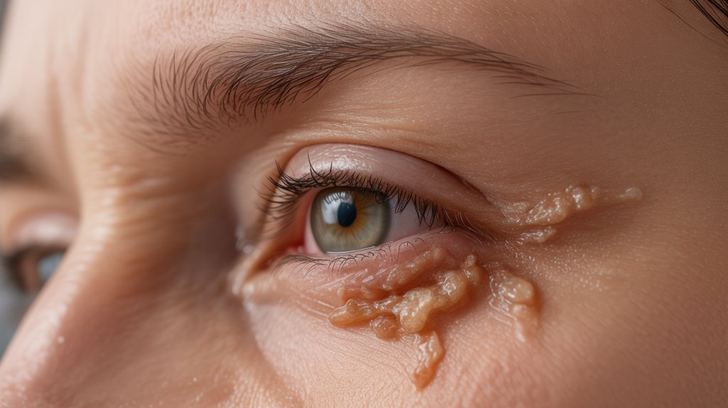 recognizing early blepharitis symptoms