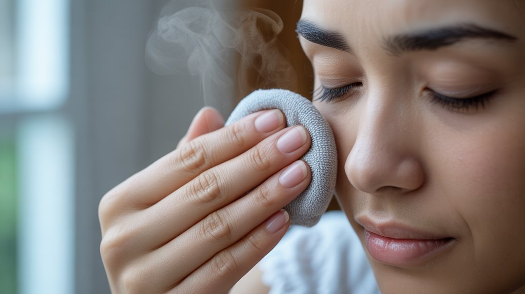 Powerful Chalazion Self Care -5 Essential Steps for Relief 3 warm compresses for chalazion