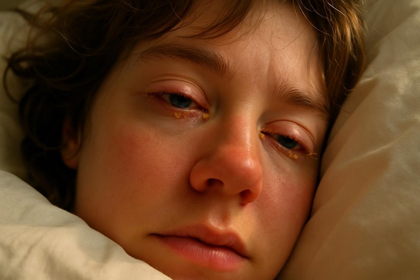Incredible -Crusty Eyes In The Morning Caused By Colds