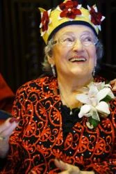 My mother, Lena F, at 100!