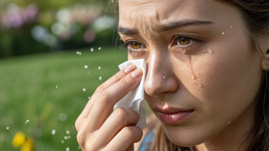 Incredible Watery Eyes Caused By Allergies?