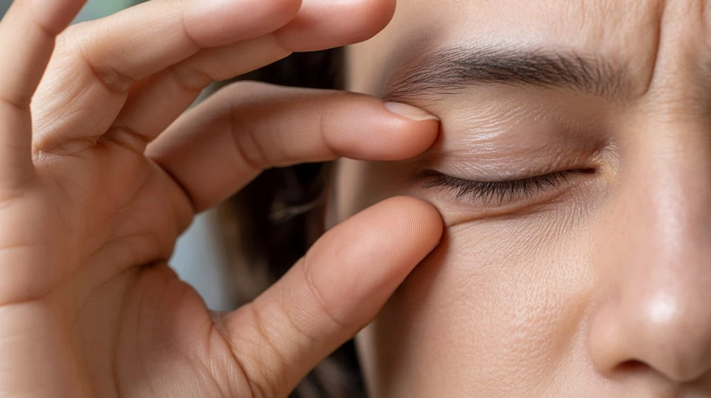 avoid squeezing chalazion lumps