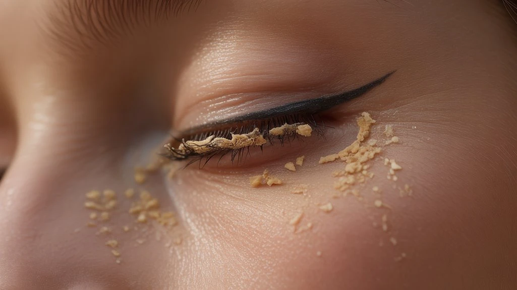 Powerful Crusty Eye Relief In The Morning? 4 contact lenses and makeup