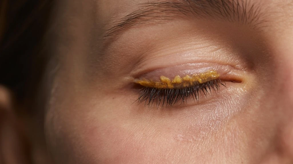 Curious Crusty Eyes Causes
