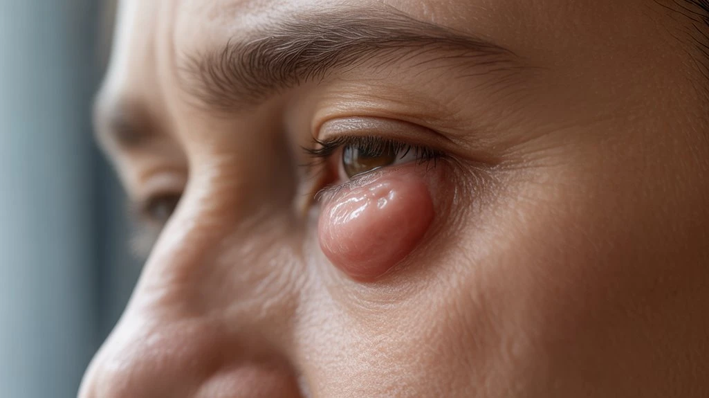 painless eyelid swelling explained