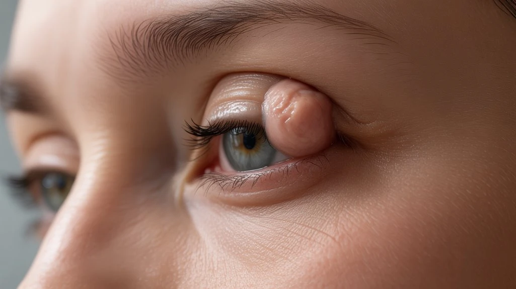 painless eyelid swelling treatment